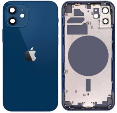 Sandreezz Apple iPhone 12 Mini (With All & Side Volume Power Buttons) (Best Quality) Full Panel(Blue)