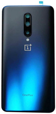 Flipkart SmartBuy OnePlus 7 Pro (GLASS) With Lens MATT Back Panel(Blue)