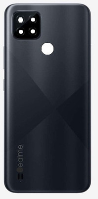 KezeMize Realme C21 (with Proper Logo) Back Panel(Grey)