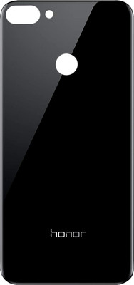 Flipkart SmartBuy Honor 9N Glass Back Panel(Black)
