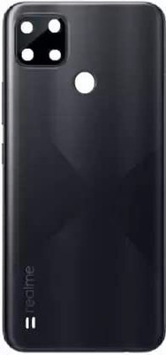 IncMart For Realme C21 Back Housing Back Panel(Black)