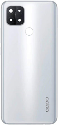 Sandreezz OPPO A15s Back Panel(Fancy White)