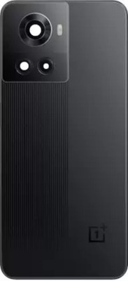 SRaccessories ONEPLUS 10R [GLASS] with camera lances Back Panel(black)