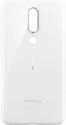 SRaccessories Nokia 5.1 Plus Back Panel(Gloss White)