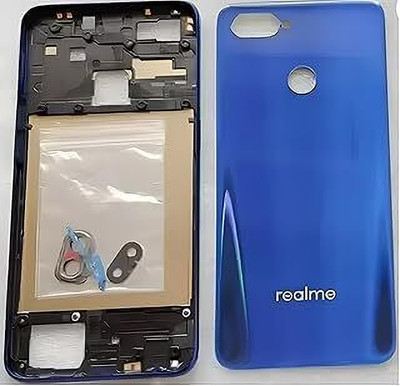 AceKing realme 2 pro Body Glass with Middle Ring Compatible Back Panel(BLUE)