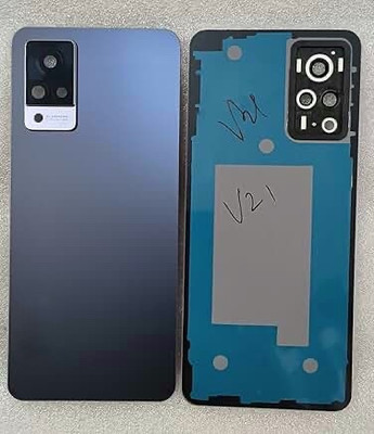 SPAREASP Vivo V21 5G With Lens Black Back Panel(Black)