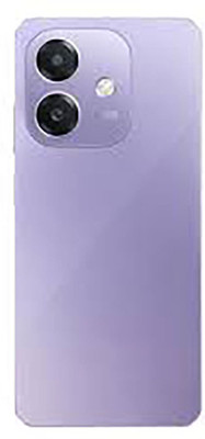 umika Oppo A3x Back Panel Purple Back Panel(Purple)