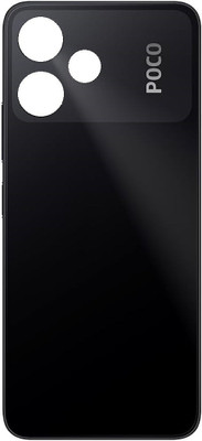 SRaccessories Poco M6 Pro 5G Back Panel(Black)