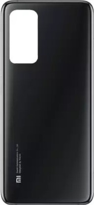 SRaccessories Xiaomi MI 10T Pro Glass Back Panel(Black)