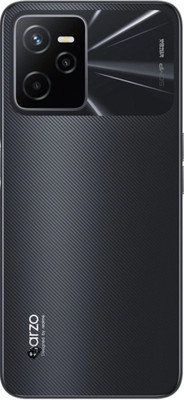 Suffain REALME NARZO 50A PRIME HOUSING WITH PROPER LOGO Full Panel(FLASH BLACK)