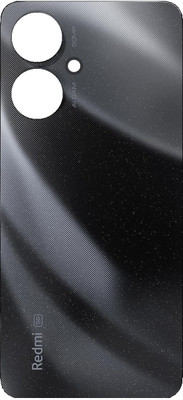 KezeMize Xiaomi Redmi 13C 5G (with Proper Logo) Back Panel(Black)
