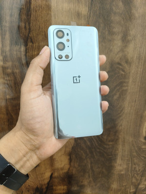 SlopK SlopK OnePlus 9 Pro(Glass) Back Panel(Silver)