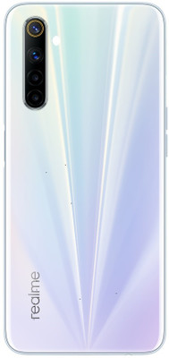 LEISURELIC REALME 6 HOUSING WITH PROPER LOGO Full Panel(COMET WHITE)