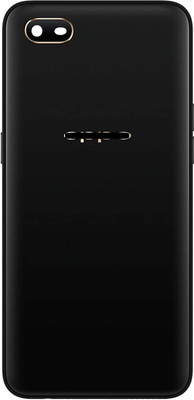 Kraze4blaze Oppo A1K (With Proper Logo) Back Panel(Black)
