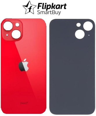 Flipkart SmartBuy Apple iPhone 14 Plus Premium Quality (Glass) Back Panel(Red)