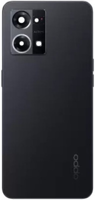 Sandreezz OPPO F21 Pro (4G) With Middle Ring Camera Lens & Side Volume Power Buttons Full Panel(Starlight Black)