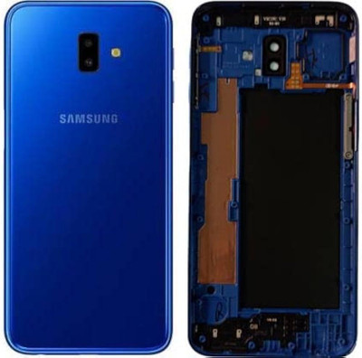 SPAREWARE SAMSUNG laxy J6 Plus - Blue (MIDDLE RING + BACK PANEL) Back Panel(Blue)