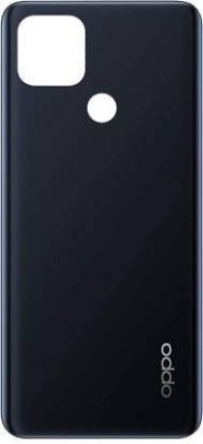 AAA Spares oppo A15 Back Panel(Black)