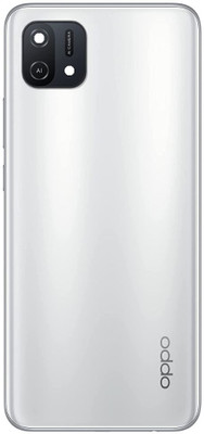 Sandreezz Oppo A16E with Proper Logo (With Middle Ring Camera Lens & Side Volume Power Buttons) Full Panel(White)