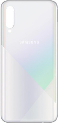 Sandreezz Samsung Galaxy A30s (with Proper Logo) Back Panel(Prism Crush White)