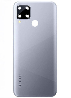 Tag Ezzy Realme C15 With Volume Keys & Camera Lens Full Body Back Panel(Power Silver)