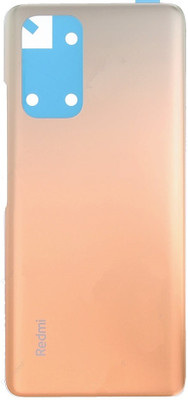 KezeMize Xiaomi Redmi Note 10 Pro (Glass) (with Proper Logo) Back Panel(Gold)