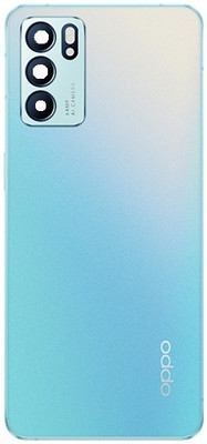 KezeMize Oppo Reno 6 5G (Best Quality)(With Camera Lens)(With Proper Logo) Back Panel(Aurora)