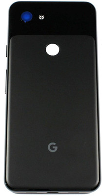 Unique4Ever Google Pixel ( 3A ) With Side Volume & Power Buttons Back Panel(Just Black)