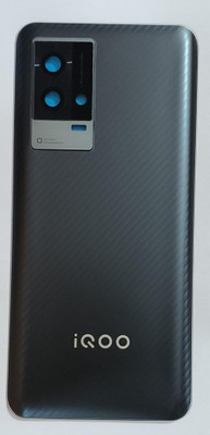 FixHub iQoo 8 BACK PANEL Back Panel(BLACK)