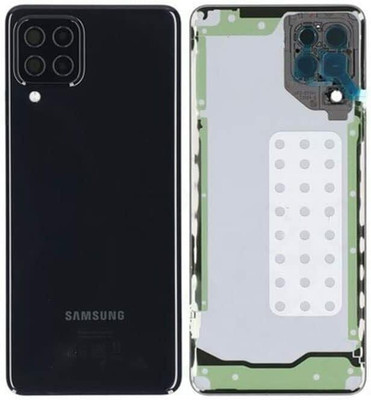 FixHub Samsung Galaxy A22 4G BACK PANEL COMPATIBLE Back Panel(BLACK)