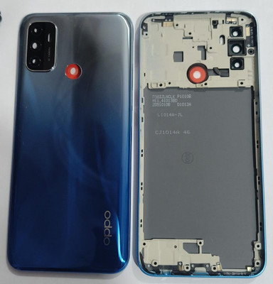 SPAREWARE Spareware Oppo A53 - Blue ( Full Body )(Ring + Panel) Back Panel(Blue)