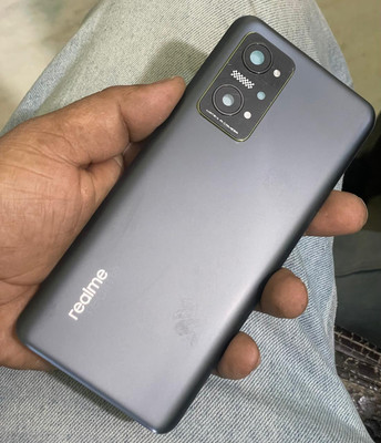 SRaccessories Realme GT Neo 3T Back Panel(Shade Black)
