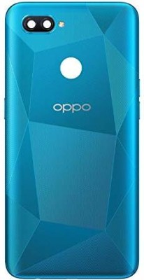 Kraze4blaze Oppo A12 (CPH2083) (With Proper Logo) Back Panel(Blue)