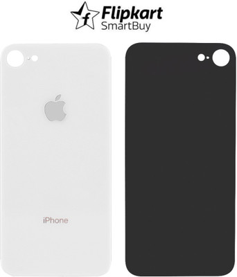 Flipkart SmartBuy Apple iPhone 8 Premium Quality (Glass) Back Panel(Silver)