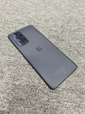 SlopK SlopK OnePlus 9 pro(Glass) Back Panel(Black)