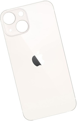Flipkart SmartBuy Apple iPhone 13 Mini ( Glass ) Back Panel(Starlight)