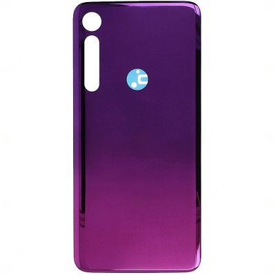HQP for Motorola One Macro ( PAGS0005IN ) [ With Pre Installed Adhesive Tape ] Battery Back Door Replacement Back Panel(Space Purple)