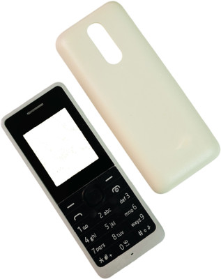 imbi Nokia 107 Dual Sim (2015), 106 Single Sim (2013) Front Back Body With Keypad Front & Back Panel(White)
