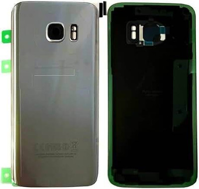 SPAREASP SAMSUNG Samsung Galaxy S7 - SIlver (With Lens) Back Panel(Silver)