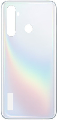 Kraze4blaze Realme 5 Pro Back Panel(White)