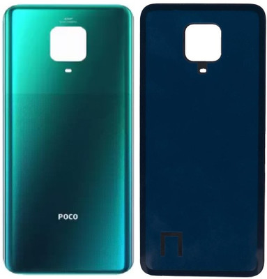 Sandreezz Xiaomi Poco M2 Pro (Glass) (with Proper Logo) Back Panel(Green and Greener)