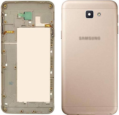 Purplesavvy Samsung Galaxy J5 Prime (with Brand Logo) Full Panel(Gold)