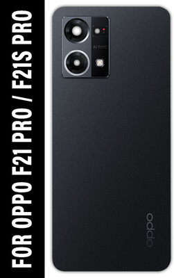 Safa OPPO F21 Pro / F21s Pro With Camera Glass Back Panel(Cosmic Black)