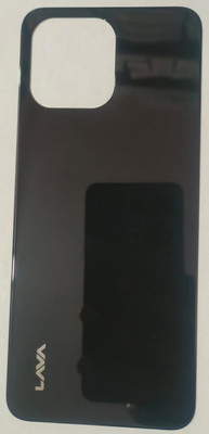 FixHub LAVA YUVA 2PRO BACK GLASS COMPATIBLE Back Panel(BLACK)