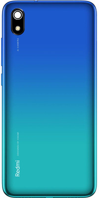 HQP for Xiaomi Redmi 7A ( MZB7995IN, M1903C3EG, M1903C3EH, M1903C3EI ) Battery Back Door Replacement [ With Volume + Power Key and Camera Glass ] Back Panel(Morning blue)