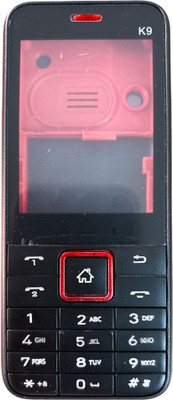 imbi Karbonn K9 Mobile Phone Panel Front Back And Middle Body With Keypad Full Panel(Black)