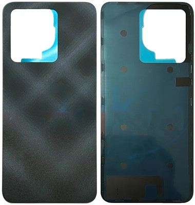 Kraze4blaze Vivo V25 (With Proper Logo) Back Panel(Elegant Black)