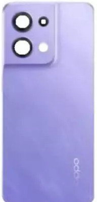 SRaccessories OPPO Reno 8 (5G) (with Proper Logo) Back Panel(Iris Purple)