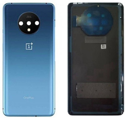 SPAREWARE ONEPLUS Oneplus 7T -Matt Blue (WITH CAMERA LENS & HEAT & SINK GASKET) Back Panel(Blue)