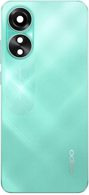 Sandreezz OPPO A78 (4G) With Middle Ring Camera Lens & Side Volume Power Buttons Full Panel(Aqua Green)